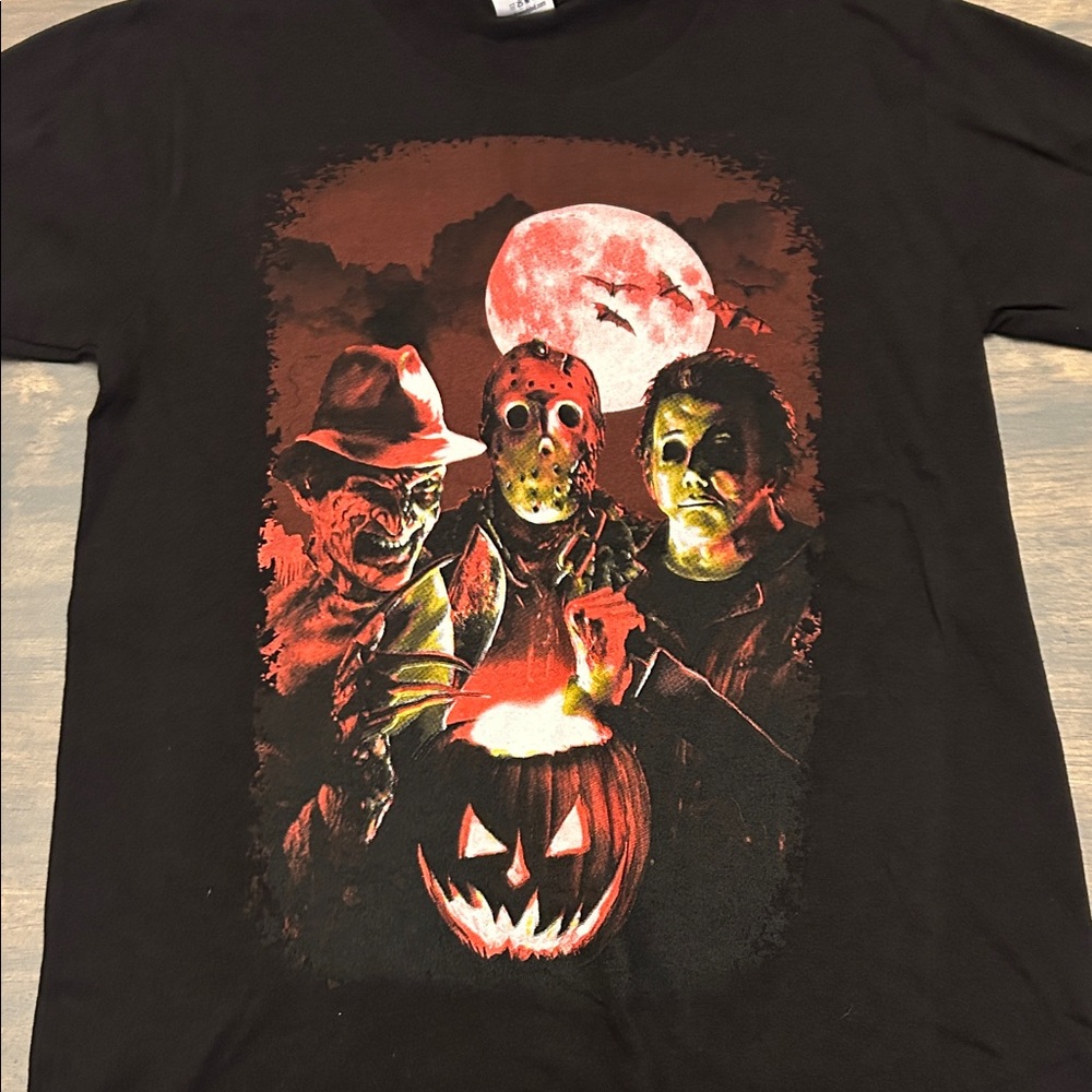 Horror Movie Graphic T-Shirt